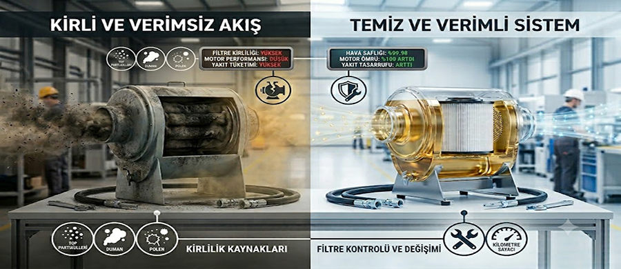 Hava Filtrelerinde Bakım Periyodu